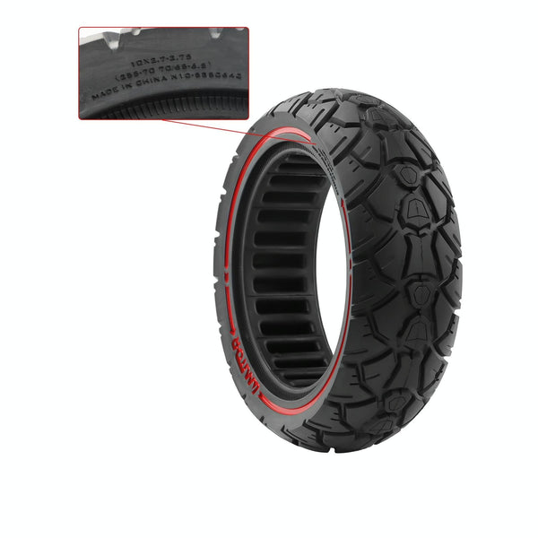 Universal Off Road Scooter Tire 10 X 2.7 2.75 53.5 255 70 Or / 65 6.5 Red Line Accessories