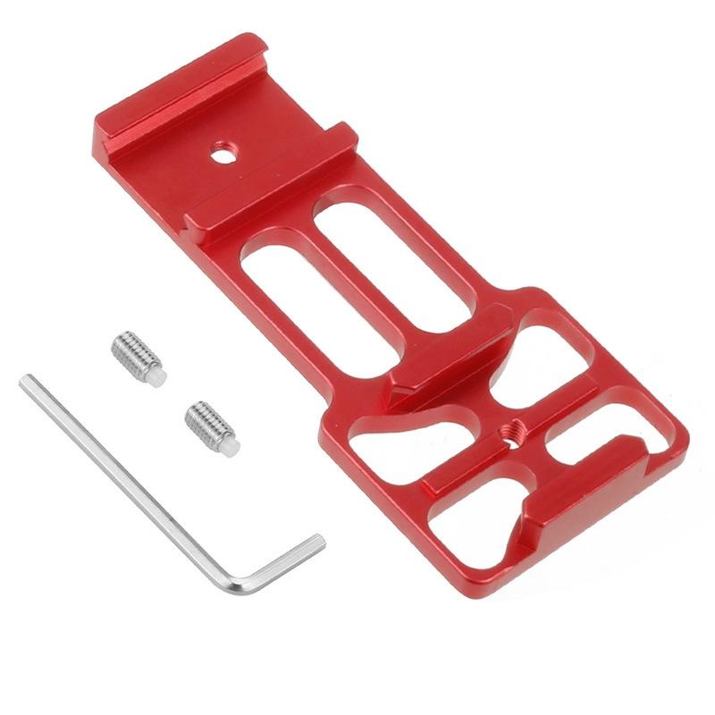 Rail Side Mount For Gopro And Other Action Cameras 20Mm Shots_Red Other Camera & Photo Accs