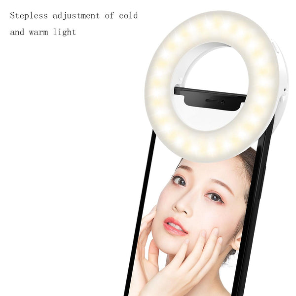 Selfie Ring Light For Mobile Phones Beauty Enhancer Selfie Lights