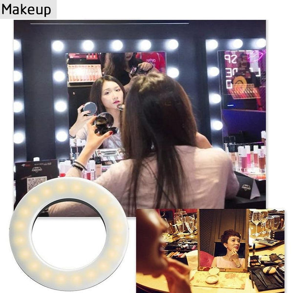 Selfie Ring Light For Mobile Phones Beauty Enhancer Selfie Lights
