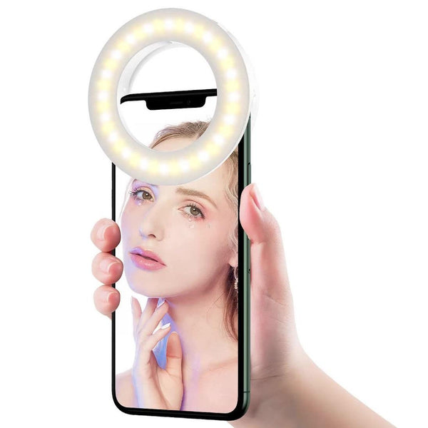 Selfie Ring Light For Mobile Phones Beauty Enhancer Selfie Lights