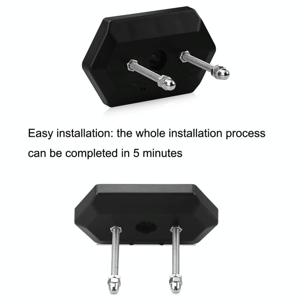 Skateboard Deck Display & Storage Stand Wall Mount Black Other Skateboarding