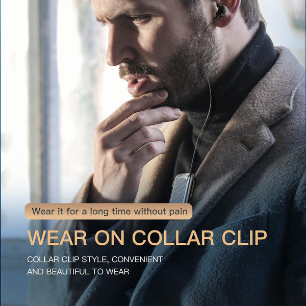 Carbon Brazing Bluetooth Earphones With Noise Reduction Black Earbuds