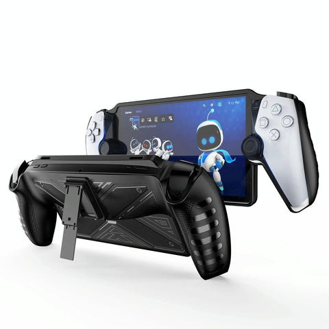 Protective Case Cover With Stand For Sony Playstation Portal Black Other Video Game Accessories
