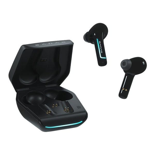Wireless Bluetooth Game Earphones With Noise Reduction H2s Pro Black Earbuds