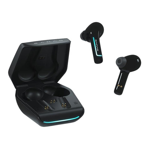 Wireless Bluetooth Game Earphones With Noise Reduction H2s Pro Black Earbuds