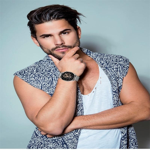 Smart Steel Watch With Colour Screen Black Smart Watches