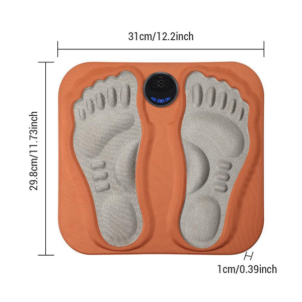 Ems 6 Mode 3D Foot Massager 15 Levels Orange Massagers