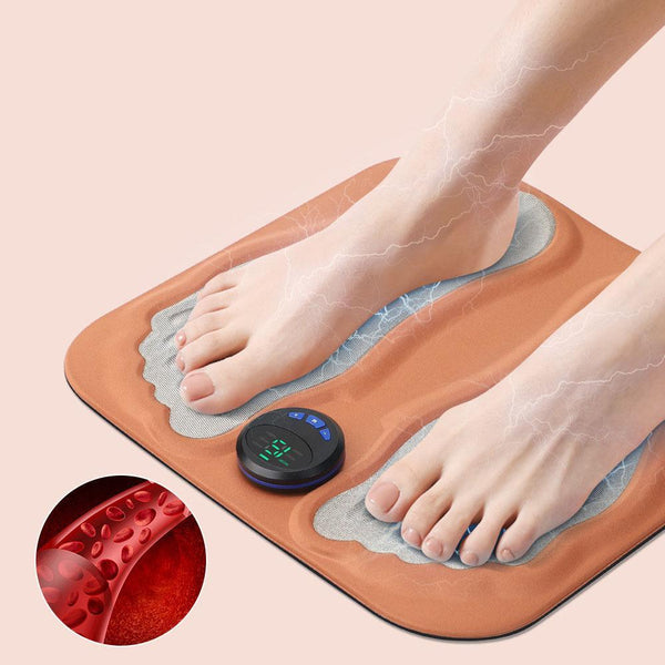Ems 6 Mode 3D Foot Massager 15 Levels Orange Massagers