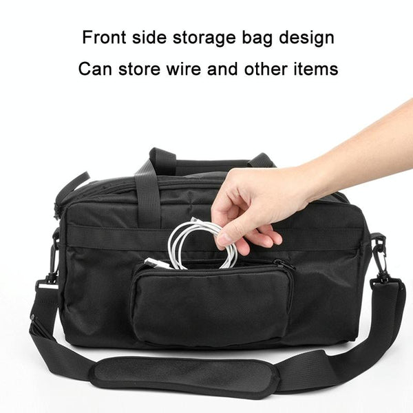 Double Zipper Speaker Storage Bag For Jbl Xtreme Adjustable Black Bags Skins & Travel Cases