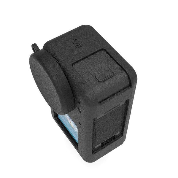 Protective Silicone Case With Lens Cap For Dji Action 3 Black Audio And Video Accessory Camera Cases Bags & Covers