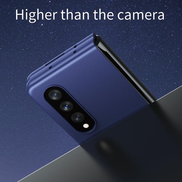 For Samsung Galaxy Z Fold4 5G Foldable Shockproof Phone Case Blue Cases Covers & Skins