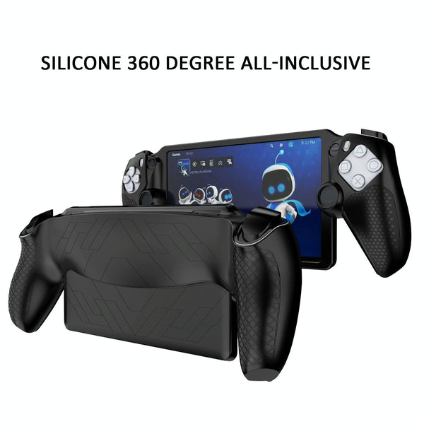 Protective Cover For Sony Ps Portal Game Console All Inclusive Oil Spray Case Black Other Video Game Accessories