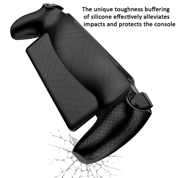 Protective Cover For Sony Ps Portal Game Console All Inclusive Oil Spray Case Black Other Video Game Accessories