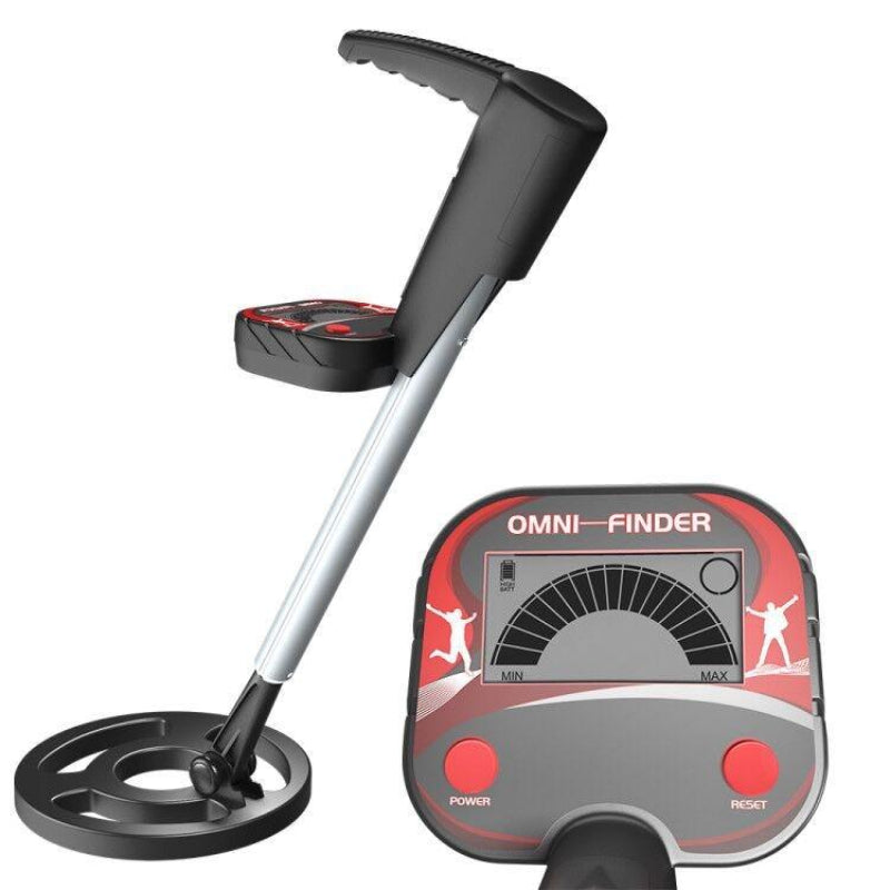 Kids Beach Metal Detector Black Electronics For Outdoor Activities Metal Detectors