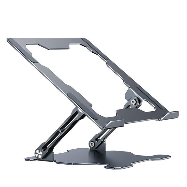 Foldable Laptop Stand Hollow Design Heat Dissipating Flat Desktop Deep Space Gray Stands Holders & Car Mounts