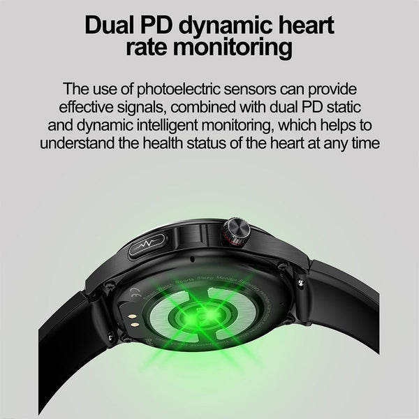 1.39 Inch Ip67 Waterproof Sports Health Monitoring Smart Bluetooth Calling Watch Black Silicone Smart Watches