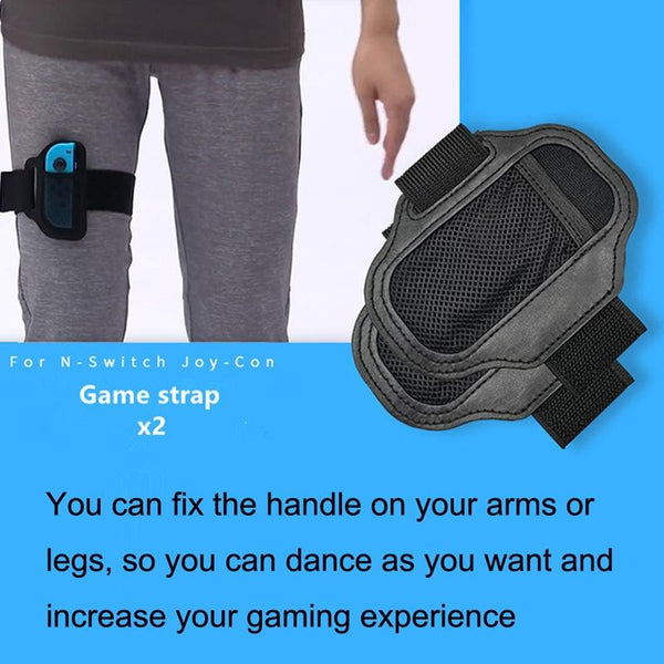 Versatile Grip And Strap Set For Nintendo Switch 10 In Controllers & Attachments