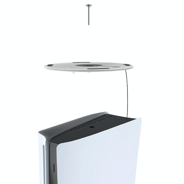 Vertical Storage Bracket For Ps5 Slim Simple Rgb Colourful Transparent Bags Skins & Travel Cases