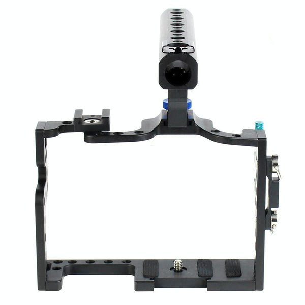 Panasonic Lumix Gh3 Gh4 Video Cage Stabilizer With Metal Handle Black Stabilizers