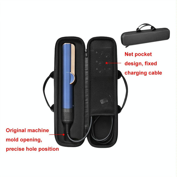 Dyson Airstrait Ht01 Hair Dryer Straightener With Anti Fall Storage Bag Black Hair Dryers