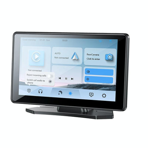 7 Inch Carplay Portable Video Navigation Black Other Car Video