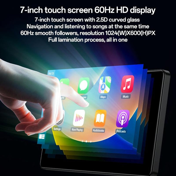 7 Inch Carplay Portable Video Navigation Black Other Car Video