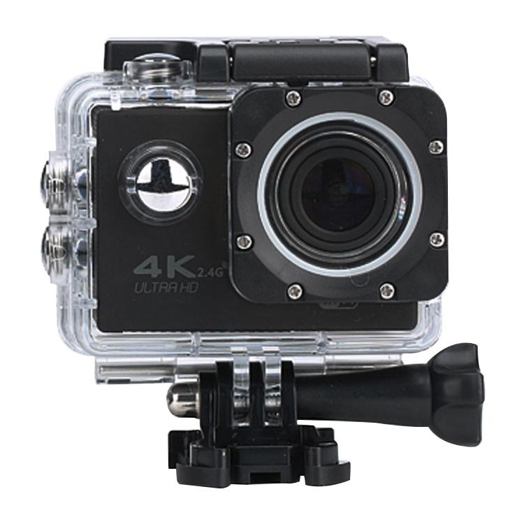Waterproof 4K Action Camera For Cycling And Diving_Black Digital Cameras