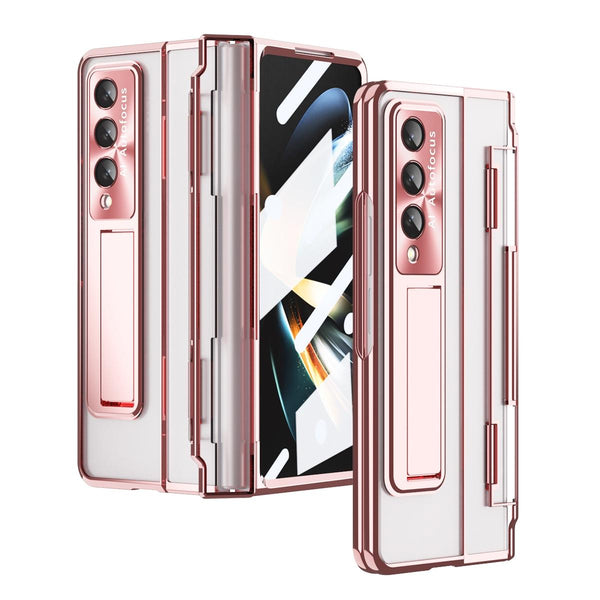For Samsung Galaxy Z Fold4 5G Phantom Series Folding Case Rose Gold Cases Covers & Skins
