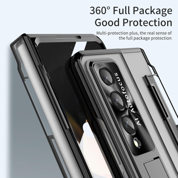 For Samsung Galaxy Z Fold4 5G Phantom Series Folding Case Rose Gold Cases Covers & Skins