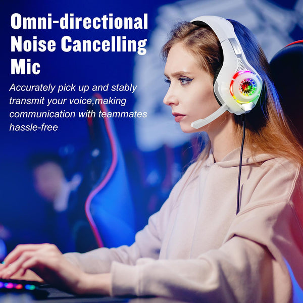 Omni Mic Noise Reduction Headset 1.9M Length Blac Headsets