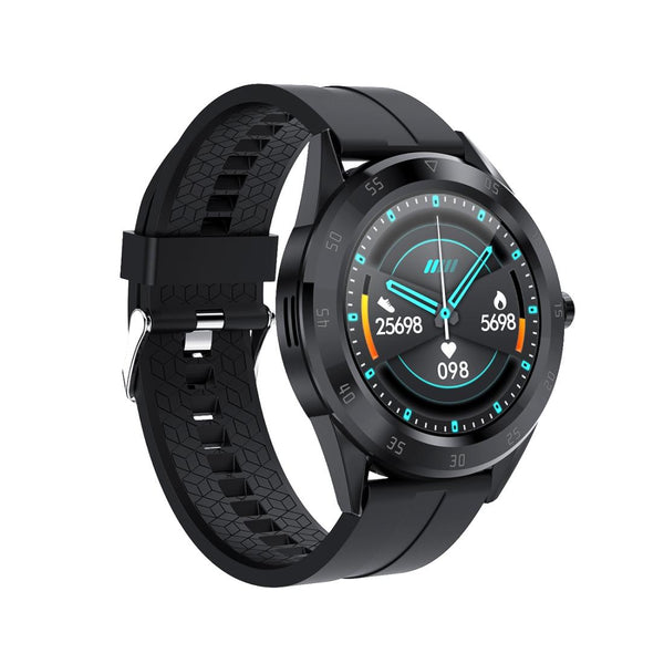 Waterproof Smart Watch With Heart Rate And Sleep Monitoring Ip68 Black Smart Watches