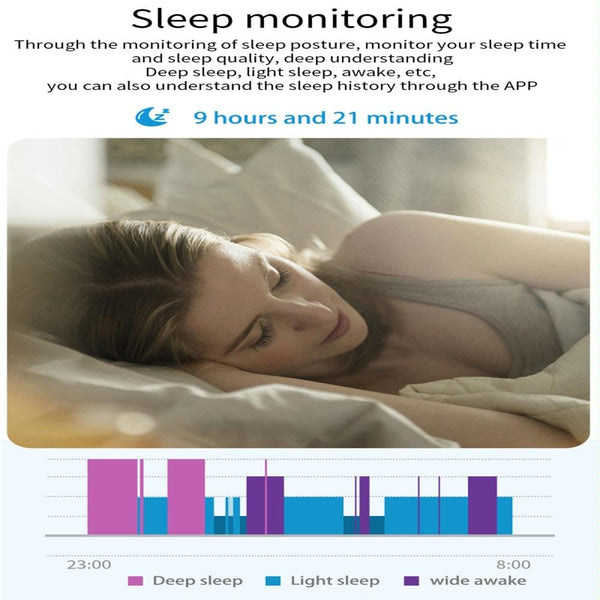 Waterproof Smart Watch With Heart Rate And Sleep Monitoring Ip68 Black Smart Watches