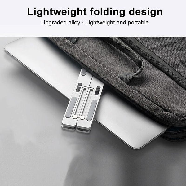 Lenovo Thinkplus Folding Laptop Stand Silver Stands Holders & Car Mounts