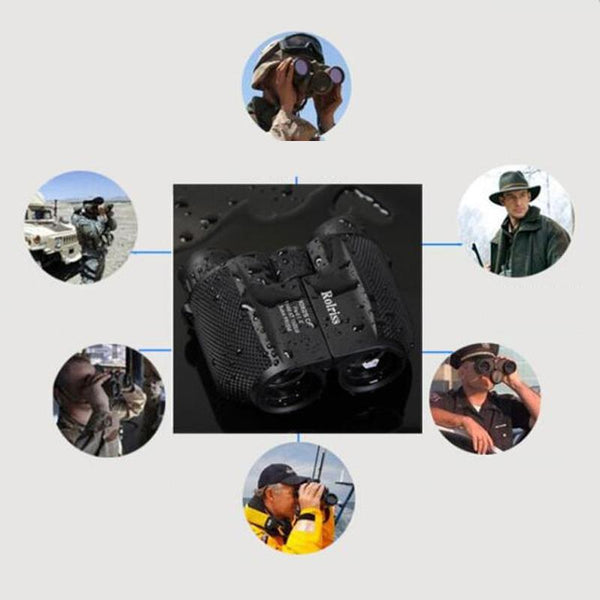 Waterproof Binocular For Outdoor Sports 10X25 High Power Telescope Binoculars & Monoculars