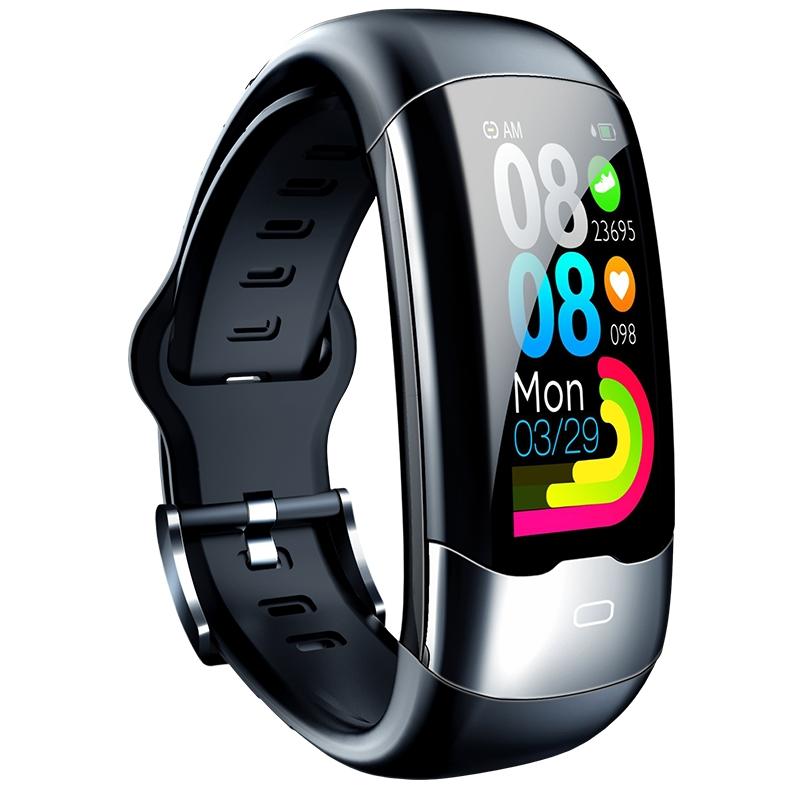 Smart Bracelet With Tft Hd Display Blood Oxygen Sleep Monitoring Black Smart Watches