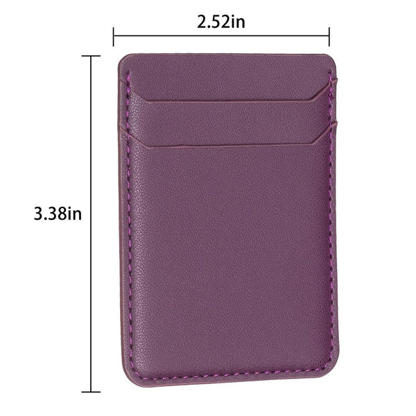 R20 Texture Card Bag Back Sticker For Mobile Phones Dark Purple Cases Covers & Skins