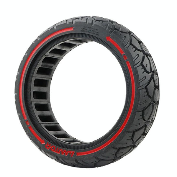 Universal 8.5 Electric Scooter Tire With 56 Card Slot Off Road Red Line Accessories Parts