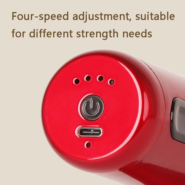 Mini Vibration Massage Gun Brushless Grey Massagers