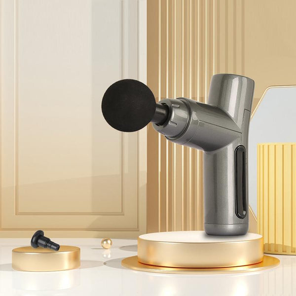 Mini Vibration Massage Gun Brushless Grey Massagers