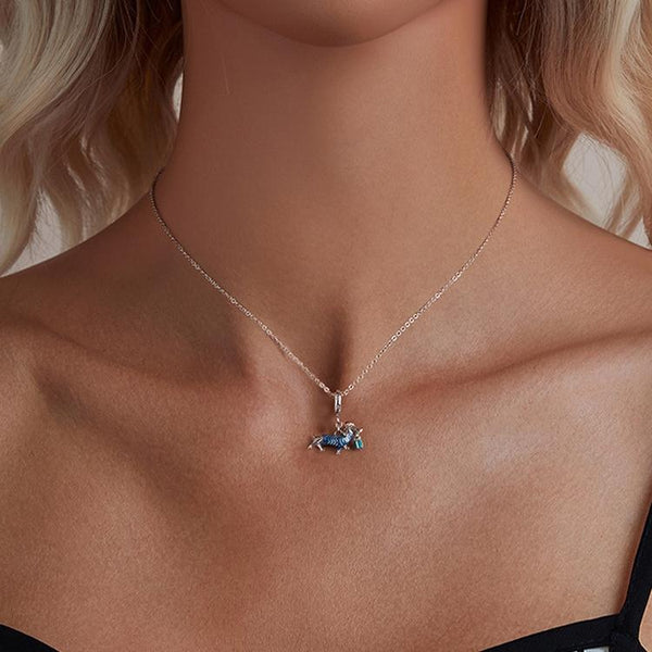 925 Sterling Silver Dachshund Pendant Animal Beads Charms & Pendants