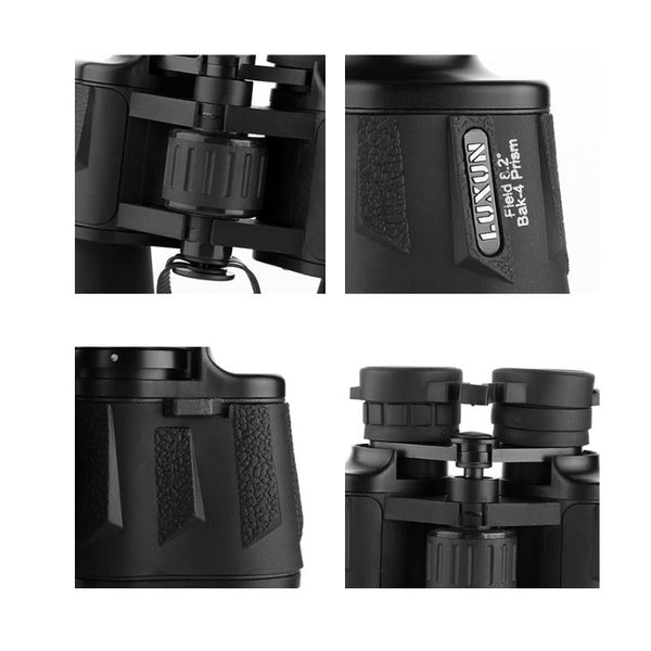 High Power Outdoor For Low Light Night Vision 20X50 Black Binoculars