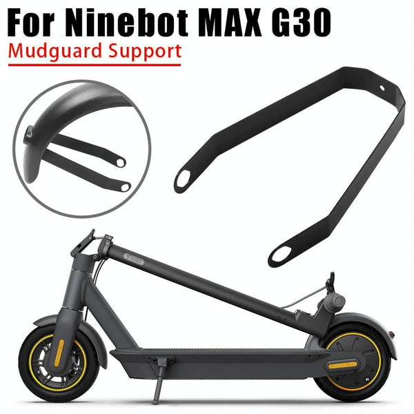 Electric Scooter Rear Mudguard Bracket For Ninebot Max G30 Black Accessories Parts