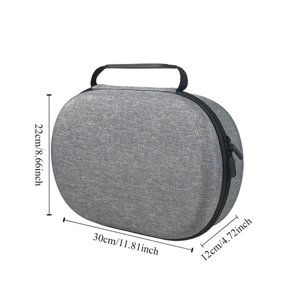 Gray Vr Headset Storage Case For Apple Vision Pro Bags Skins & Travel Cases
