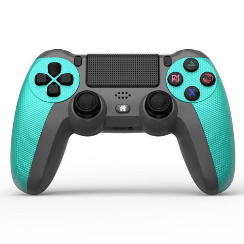Wireless Bluetooth Gamepad Controller For Ps4 Battle Gray With Light Bar Mint Green Controllers & Attachments