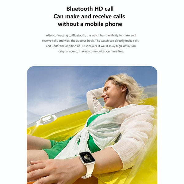 1.83 Inch Bt5.2 Smart Sport Watch Support Sleep / Heart Rate Blood Oxygen Temperature Sugar Pressure Health Monitor Black Smart Watches