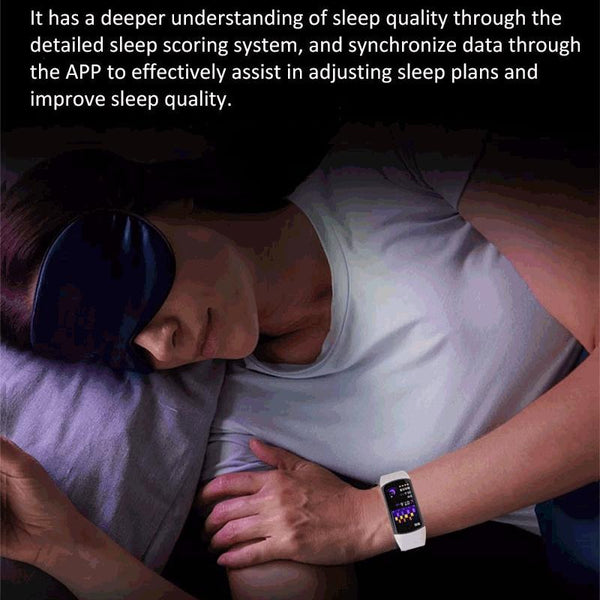 Smart Bracelet With Bluetooth Calling And Blood Oxygen Monitoring Hd Tft Display Black Activity Trackers