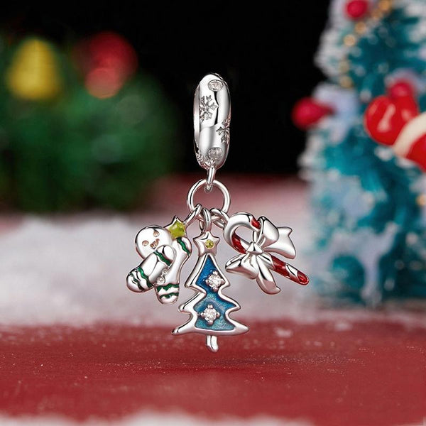 Veile Studios 1 Sets Of 925 Sterling Silver Gingerbread Man Pendant Scc2914 Necklaces & Pendants