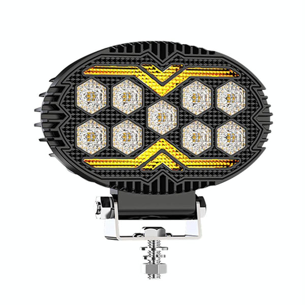 5.5 Inch Elliptical Hybrid Luminous Seagull Angel Eye Car Work Light Led Car Lights