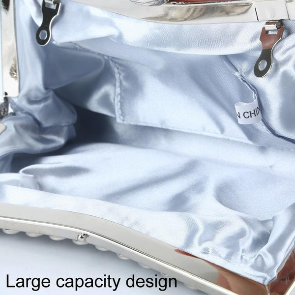 Rhinestone Evening Clutch For Ladies Beaded Banquet Bag Black Women's Bags & Handbags